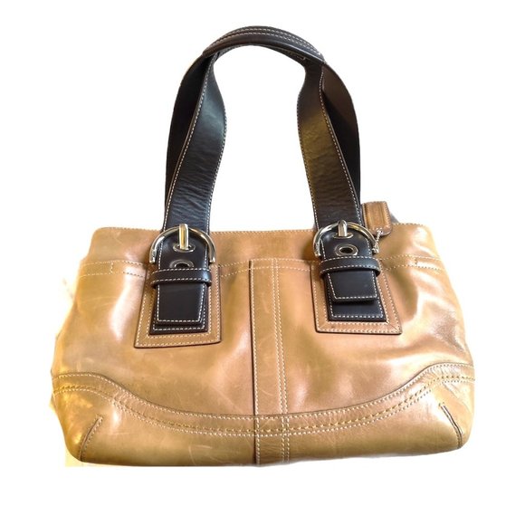 Coach Leather Shoulder Bag - Picture 1 of 12